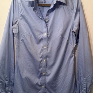 Banana Republic Light Blue Tailored Button-Up Shirt
